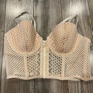 Victoria’s Secret Laced Corset-style Bra (Size 36B)